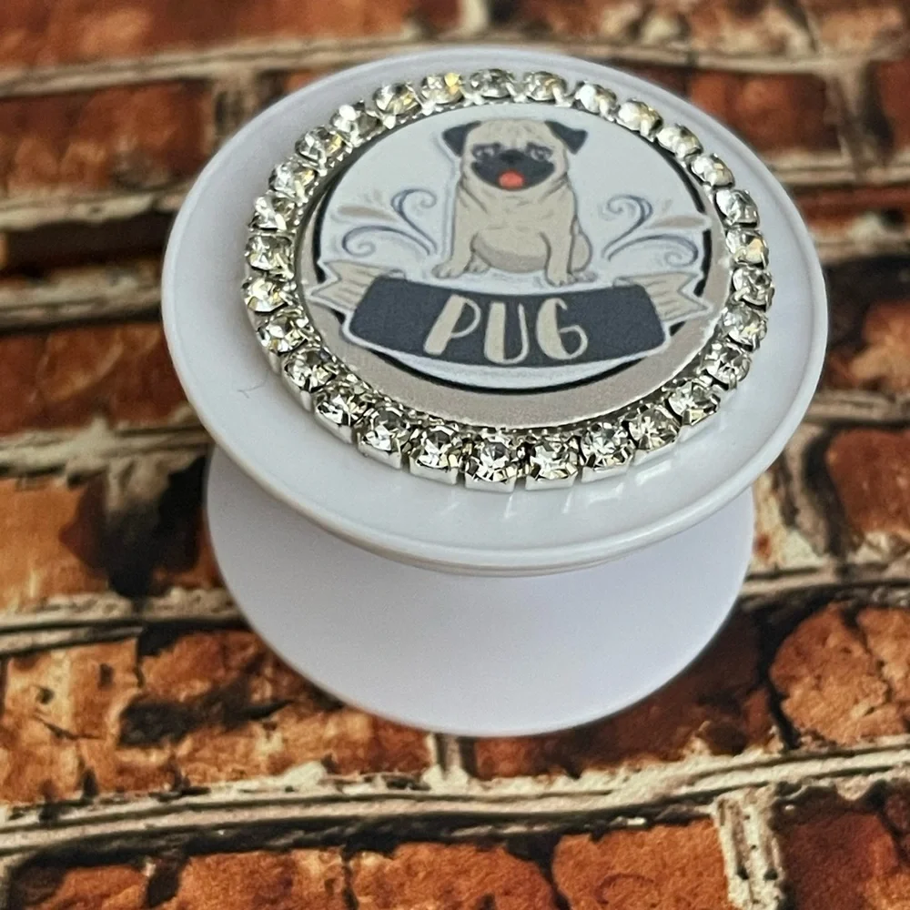 Pug phone accessory